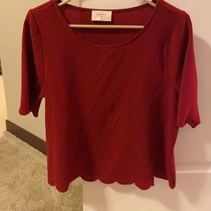 Never worn Everly 3/4 sleeve blouse!